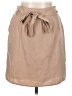 Annabella Solid Tan Casual Skirt Size L - photo 1