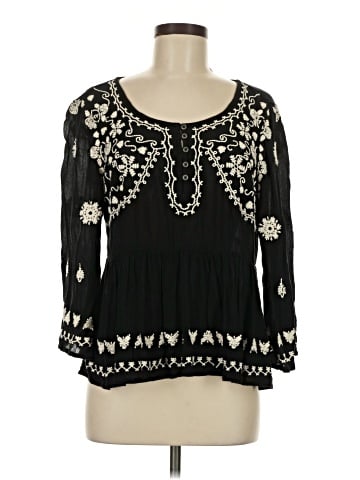Meadow Rue 3/4 Sleeve Blouse (view 1)