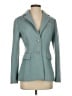 LoveShackFancy 100% Polyester Teal Blazer Size 2 - photo 1