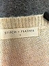 Stitch + Feather Tan Cardigan Size S - photo 7