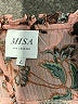 MISA Los Angeles Floral Multi Color Brown Long Sleeve Blouse Size L - photo 7