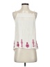 Umgee Ivory Sleeveless Blouse Size S - photo 1