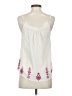 Umgee Ivory Sleeveless Blouse Size S - photo 2