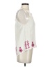 Umgee Ivory Sleeveless Blouse Size S - photo 4