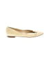 Salvatore Ferragamo Ivory Tan Flats Size 8 - photo 1