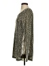 Altar'd State Tweed Silver Long Sleeve Blouse Size S - photo 5