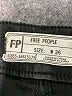 Free People 100% Cotton Black Overalls Size 26 waist - photo 4