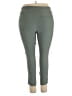 Tribal Solid Green Active Pants Size 18W - photo 2