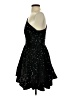 Unbranded 100% Polyester Stars Black Cocktail Dress Size XS (estimated) - photo 5