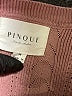 Pinque Chevron-herringbone Pink Pullover Sweater Size M - photo 7