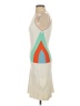 Knitss 100% Polyester Color Block Ivory Cocktail Dress Size S - photo 5