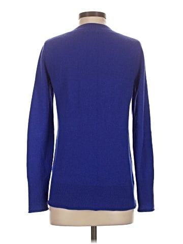 Aqua Cashmere Pullover Sweater (view 2)
