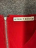 Alice + Olivia Solid Red Casual Dress Size 0 - photo 7