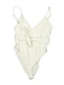 Mara Hoffman Ivory Gray Bodysuit Size S - photo 1