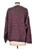 Topshop Tweed Purple Pullover Sweater Size 8 - 10 - photo 2