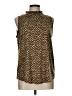 Unbranded Brown Sleeveless Blouse Size L - photo 2