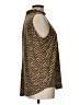 Unbranded Brown Sleeveless Blouse Size L - photo 5