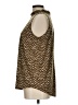 Unbranded Brown Sleeveless Blouse Size L - photo 4