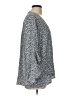 Vince Camuto 100% Polyester Gray 3/4 Sleeve Blouse Size L - photo 4