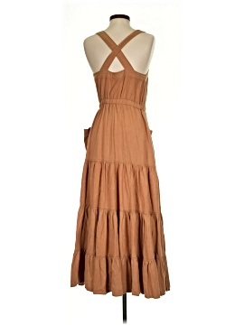 strapless open back dress Free People Mauve/Dusty Pink Smocked Maxi (XS) main image 0
