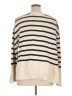 Gap 100% Cotton Stripes Ivory Pullover Sweater Size XL - photo 2
