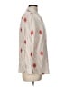 Chico's 100% Rayon Hearts Ivory 3/4 Sleeve Button-Down Shirt Size L - photo 4