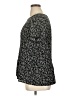 Emberley Floral Black Short Sleeve T-Shirt Size XL - photo 5