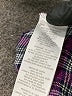 Soft Joie 100% Rayon Plaid Purple Long Sleeve Button-Down Shirt Size S - photo 8