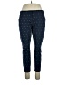 Halogen Polka Dots Blue Active Pants Size 14 - photo 1