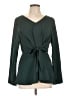Shein Curve 100% Polyester Green Long Sleeve Blouse Size 12 Plus (0) - photo 1