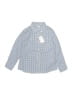 Crewcuts 100% Cotton Checkered-gingham Blue Long Sleeve Button-Down Shirt Size 4 - 5 - photo 1