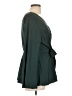 Shein Curve 100% Polyester Green Long Sleeve Blouse Size 12 Plus (0) - photo 4