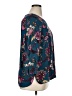 Daniel Rainn 100% Rayon Teal 3/4 Sleeve Blouse Size XL (petite) - photo 4