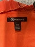 Versona Orange Cocktail Dress Size XS - photo 7