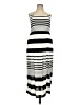 Soprano Stripes Silver White Casual Dress Size 2X - photo 1