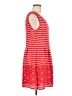 Max Studio Stripes Red Casual Dress Size M (estimated) - photo 4