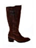Born 100% Leather Brown Boots Size 8 - photo 1