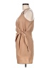 Shein 100% Polyester Tan Cocktail Dress Size 6 - photo 5