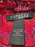 Express Paisley Multi Color Burgundy Cocktail Dress Size 5 - 6 - photo 7