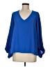 VICI Blue 3/4 Sleeve Blouse Size M - photo 1