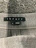 Theory Chevron-herringbone Gray Wool Pants Size 8 - photo 6
