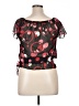 Unbranded Black Short Sleeve Blouse Size 1X (estimated) - photo 2