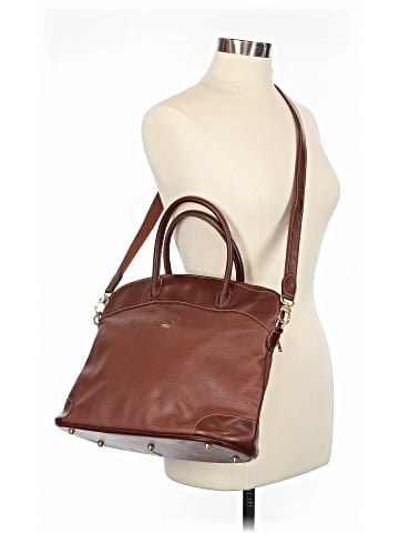 Longchamp Leather Satchel (view 2)