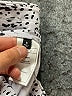 Monrow Animal Print White Shorts Size S - photo 4