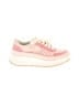 Nicole Miller Checkered-gingham Pink Sneakers Size 7 1/2 - photo 1