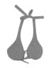 Unbranded Tweed Gray Swimsuit Top Size S - photo 1