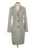 Abercrombie & Fitch 100% Polyester Houndstooth Gray Coat Size XS - photo 1