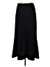 Casadei Solid Black Formal Skirt Size 6 - photo 2
