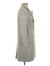 Abercrombie & Fitch 100% Polyester Houndstooth Gray Coat Size XS - photo 4