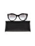 Valentino Gray Black Rockstud Cat Eye Sunglasses One size - photo 2